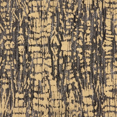 Gold and Black Cotton Animal Foil Print Table Runner