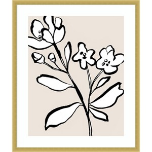 Amanti Art Here with You I by Melissa Wang Wood Framed Wall Art Print - 1 of 4
