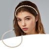 Unique Bargains Women's Faux Crystal Headband 0.20" Wide 1Pc - 2 of 4