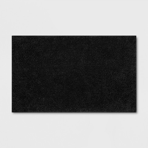 Soft Solid Bath Mat Black - Opalhouse™ : Target