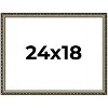 PosterPalooza | 24x18 Wood Antique Frame with UV Acrylic, 4 Finishes: Bronze, Gold, Silver, and Black - 2 of 4