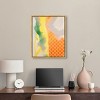 Art Remedy Orange and Green Shades II Retro Summer Drinks Art Prints Framed - 2 of 4