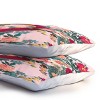 Deny Designs King Burcu Korkmazyurek Summer Botanical Monogram Pillow Shams - 3 of 3