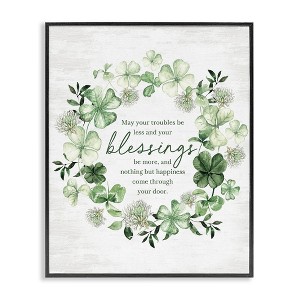 Stupell Industries Irish Proverb Wreath, 16" x 20" - 1 of 4