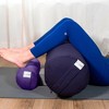 Sol Living Yoga Bolster Pillow with Removable Cover Rectangle - 2 of 4