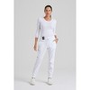 Grey's Anatomy by Barco Classic - Women's Kira 5-Pocket Mid-Rise Jogger Scrub Pant - 2 of 4