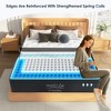 Okak Mattress with Individually Pocketed Innerspring, Medium Firm Hybrid Mattress, Memory Foam Mattress for Home, Hotel - 3 of 4
