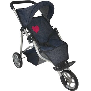 The New York Doll Collection Baby Doll Stroller - Jogging Toy Stroller - 1 of 4