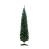 HOMCOM 8 FT Unlit Artificial Christmas Tree Slim Noble Fir with Realistic Branches and 618 Tips, Green - 4 of 4