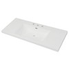 Christopher Knight Home Avery Classic 48" Resin Bathroom Sink with Three Faucet Holes - 2 of 4