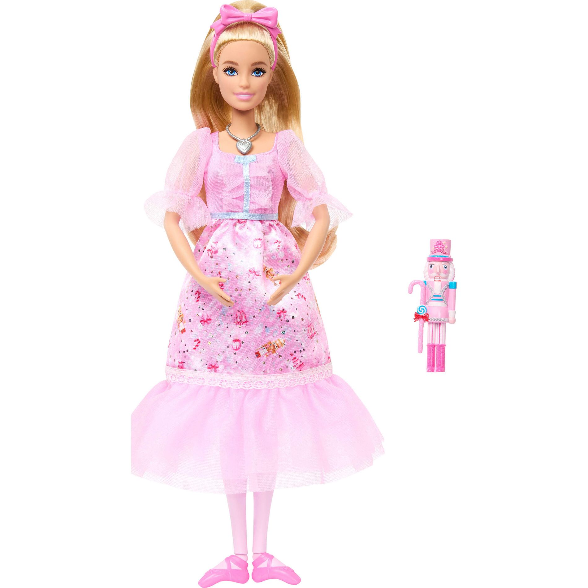 Barbie in the Nutcracker Clara Ballerina Doll with Articulated Ankles Includes Toy Nutcracker