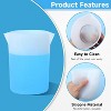 JDICTION 4-Pack 450ml Silicone Measuring Cups - Reusable Resin Pouring Cups for Epoxy, Casting Molds, Slime & Crafts, 15oz Squeeze Art Tools - 4 of 4