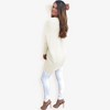Anna-Kaci Women's Oversized V-Neck Fleece Tunic Sweater Long Sleeve Cozy Top - 2 of 4