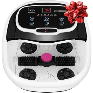 Best Choice Products Portable Heated Shiatsu Foot Bath Massage Spa w/ Pumice Stone, Waterfall, Adjustable Heat - 1 of 4