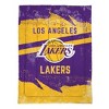 NBA Los Angeles Lakers Slanted Stripe Twin Bedding Set in a Bag - 4pc - 2 of 3