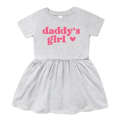 The Juniper Shop Daddy's Girl Heart Infant Dress