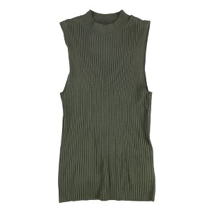 bar III Womens Ribbed Knit Blouse - 1 of 2