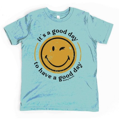 The Juniper Shop SmileyWorld It's A Good Day To Have A Good Day Circle Youth Short Sleeve Tee