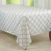 Saro Lifestyle Tablecloth With Laser-Cut Hemstitch Border - image 2 of 4