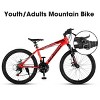 24 inch Mountain Bike Bicycle for Adults Aluminium Frame Bike Shimano 21-Speed with Disc Brake - 2 of 4