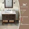 36" Farmhouse Bathroom Vanity with Sink Combo - 2 of 4