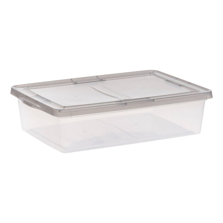 IRIS Snap Top Plastic Storage Bin, 1 of 7