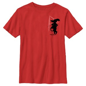 Boy's Puss in Boots: The Last Wish Distressed Purple Puss in Boots T-Shirt - 1 of 4