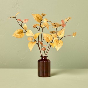 11" Golden Dogwood Artificial Fall Arrangement - Hearth & Hand™ with Magnolia - 1 of 3