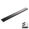 Yescom Monitor Holding Pole Dual Monitor Arm for PC Mobile Cart Medical Trolley Cart Black - 2 of 4