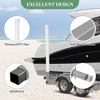 Universal Boat Trailer Guide Poles (2PCS) - 40"-60" Adjustable, Rustproof Galvanized Steel + PVC Pipes, Heavy-Duty - 3 of 4