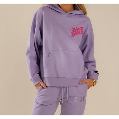 Women's Hendrix Hoodie - Slow Down - Care Tucker