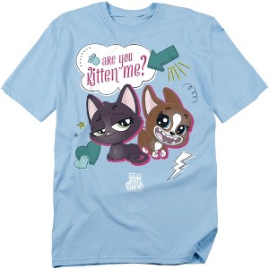 Littlest Pet Shop Are You Kitten Me Adult T-Shirt - 1 of 4