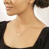 SHINE by Sterling Forever Sterling Silver Inspirational Bar Pendant Necklace - 2 of 2