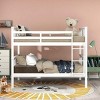 Streamdale Full over Full Bunk Bed with Ladder for Bedroom, Guest Room Furniture-White - 2 of 4