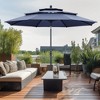 Ainfox 10ft  3-Tier Vented Beach Umbrella - 2 of 4