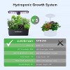 12-Pod Hydroponics System with Adjustable Height, 36W Full Spectrum LED Grow Light, Automatic Timer And Complete Gardening Set for Enhanced - 4 of 4