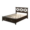 King Size Storage Bed with Headboard for Bedroom - 3 of 4