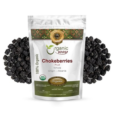 Organic Way Chokeberries Fruit Whole 4 Oz