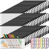 48 Pack mesh Zipper Pouch Bags Small, Zipper Pencil Pouches in Clear Pencil Pouch Bulk, Pencil Bags with Zipper - 4 of 4