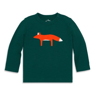 Primary Baby Long Sleeve Fox Tee
