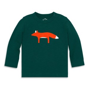 Primary Baby Long Sleeve Fox Tee - 1 of 1