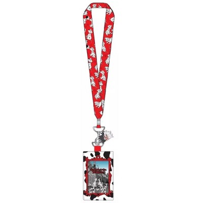 Loungefly Disney 101 Dalmatians Lanyard with Cardholder