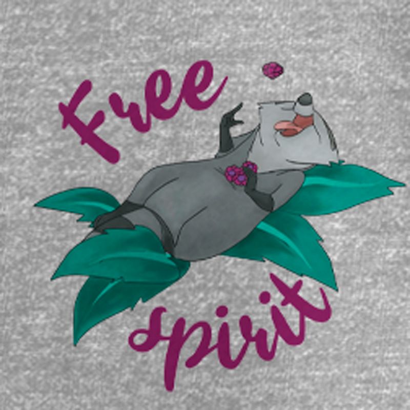 Girl's Pocahontas Meeko Free Spirit T-Shirt, 2 of 6