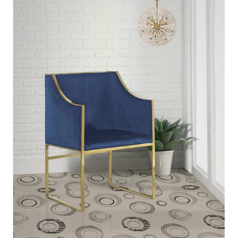Homer Accent Chair Navy - Chic Home Design was $559.99 now $335.99 (40.0% off)