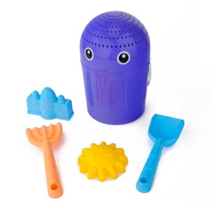Beach Play Set Bucket Blue - Bullseye's Playground™ - 1 of 3