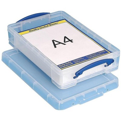 Really Useful Box 4 Liter Snap Lid Storage Bin