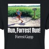 Women's - Forrest Gump - Run Forrest Run Cropped Graphic T-Shirt - 2 of 4