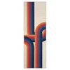 2x6 Modern Rainbow Runner Rug Machine Washable Low Pile Hallway Runner Colorful Abstract Floor Carpet Soft Thin Rug Non Shedding Non Slip Rug - 4 of 4