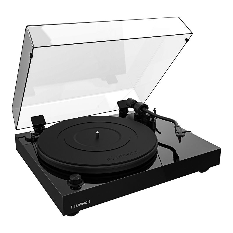 Fluance RT82 Reference Vinyl Turntable Record Player with Record Weight and Vinyl Cleaning Kit, 2 of 10