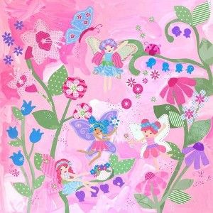 Oopsy Daisy Too Flower Fairies Canvas Wall Art – 21x21 Inch Giclee Print – Ready to Hang - 1 of 1